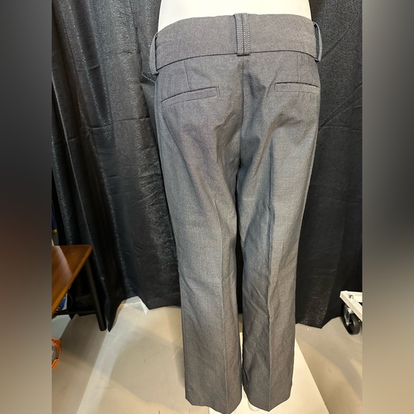 Banana Republic Charcoal Sloan Fit Pants - Size 6 - Picture 3 of 5